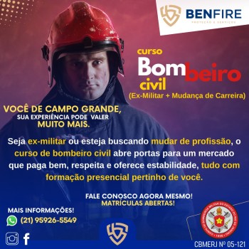 Curso de Bombeiro Civil Valor
